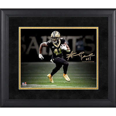 Alvin Kamara New Orleans Saints Facsimile Signature Framed 11" x 14" Spotlight Photograph