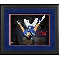 Cam Skattebo New York Giants Facsimile Signature Framed 11" x 14" Spotlight Photograph