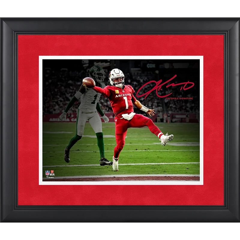 Kyler Murray Arizona Cardinals Facsimile Signature Framed 11" x 14" Spotlight Photograph