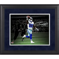 CeeDee Lamb Dallas Cowboys Facsimile Signature Framed 11" x 14" Spotlight Photograph