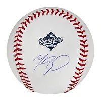 Mookie Betts Los Angeles Dodgers Autographed 2025 World Series Logo Baseball