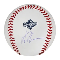 Yoshinobu Yamamoto Los Angeles Dodgers Autographed 2025 World Series Logo Baseball