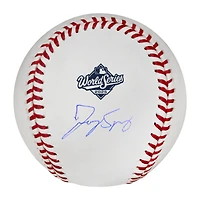 George Springer Toronto Blue Jays Autographed 2025 World Series Logo Baseball