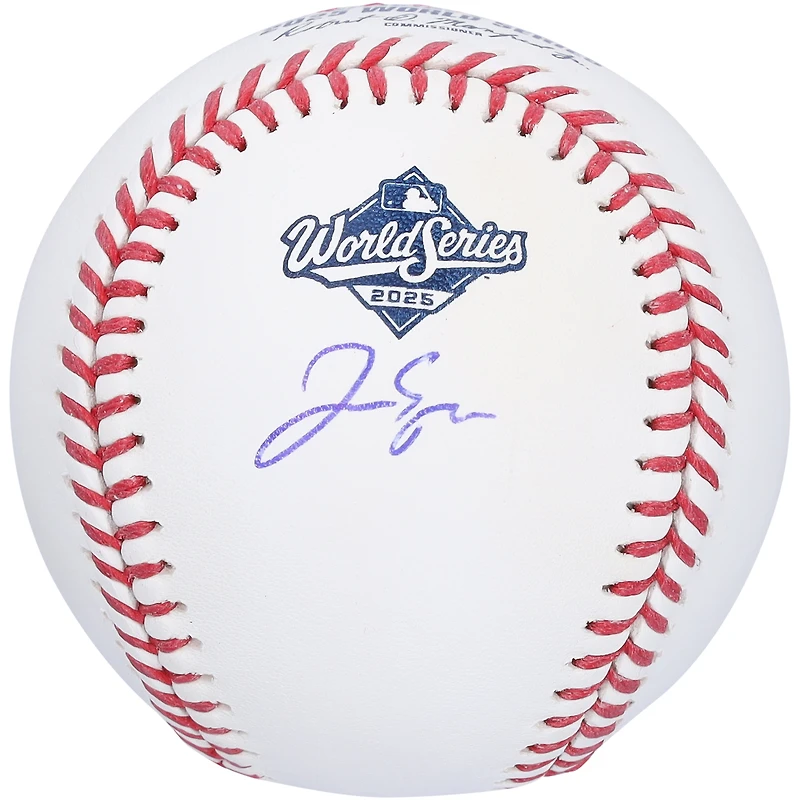 George Springer Toronto Blue Jays Autographed 2025 World Series Logo Baseball
