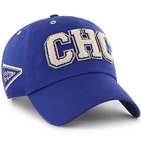 Men's '47 x Stoney Clover Lane Royal Chicago Cubs Acro Charm Clean Up Adjustable Hat