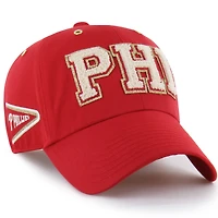 Men's '47 x Stoney Clover Lane Red Philadelphia Phillies Acro Charm Clean Up Adjustable Hat