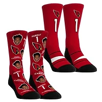 Youth Rock Em Socks Kyler Murray Arizona Cardinals Player Football Guy Two-Pack Crew Sock Set
