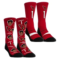 Youth Rock Em Socks Kyler Murray Arizona Cardinals Player Football Guy Two-Pack Crew Sock Set