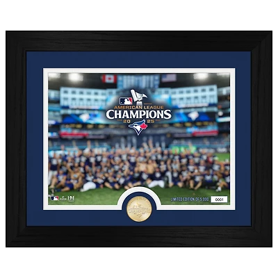 Highland Mint Toronto Blue Jays 2025 American League Champions 13" x 16" Bronze Coin Photo Mint