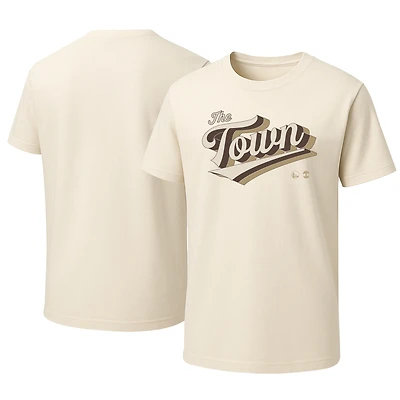 Unisex Oaklandish Cream Golden State Warriors 2025/26 City Edition Vintage Wash T-Shirt