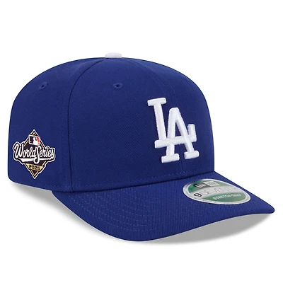 Men's New Era  Royal Los Angeles Dodgers 2025 World Series Side Patch Player Replica 9SEVENTY Adjustable Hat