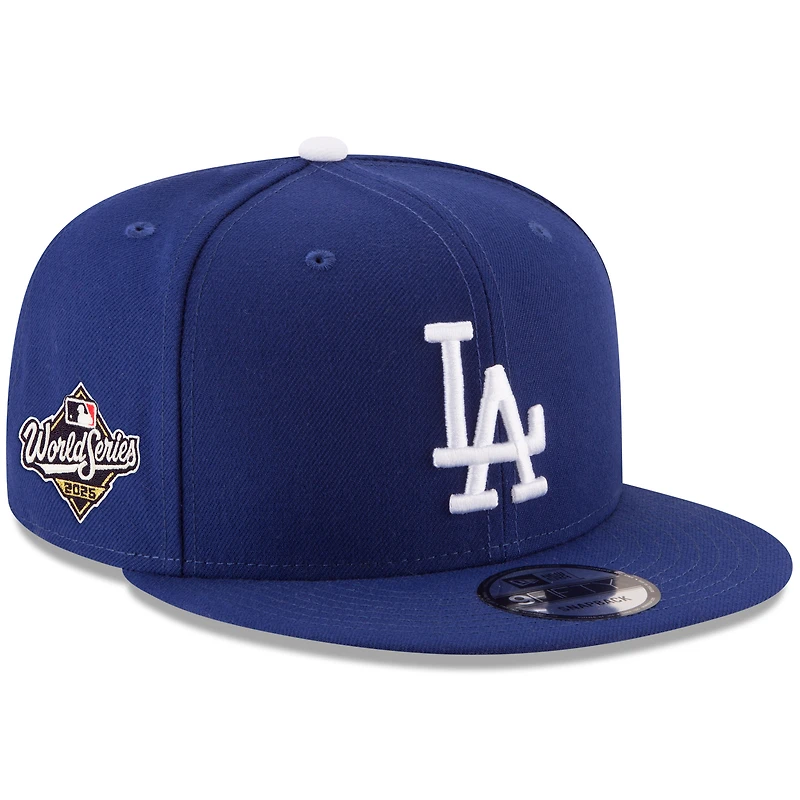 Men's New Era Royal Los Angeles Dodgers 2025 World Series Side Patch 9FIFTY Snapback Hat