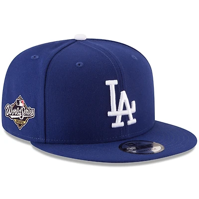 Men's New Era  Royal Los Angeles Dodgers 2025 World Series Side Patch 9FIFTY Snapback Hat