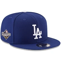 Men's New Era  Royal Los Angeles Dodgers 2025 World Series Side Patch 9FIFTY Snapback Hat
