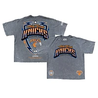 Men's  Gray New York Knicks Banner Era Collection Premium T-Shirt