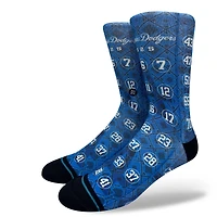 Unisex Stance  Los Angeles Dodgers 2025 World Series Champions Roster Crew Socks