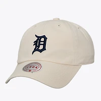 Unisex Mitchell & Ness Cream Detroit Tigers Off-Season 1904 Strapback Adjustable Hat