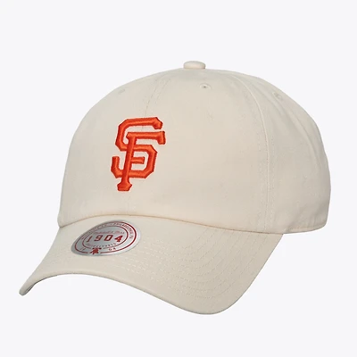 Unisex Mitchell & Ness Cream San Francisco Giants Off-Season 1904 Strapback Adjustable Hat
