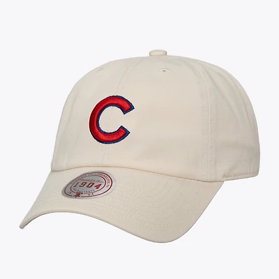 Unisex Mitchell & Ness Cream Chicago Cubs Off-Season 1904 Strapback Adjustable Hat