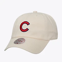 Unisex Mitchell & Ness Cream Chicago Cubs Off-Season 1904 Strapback Adjustable Hat