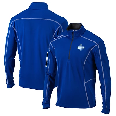 Men's Columbia Royal Los Angeles Dodgers 2025 World Series Champions Shotgun Quarter-Zip Jacket