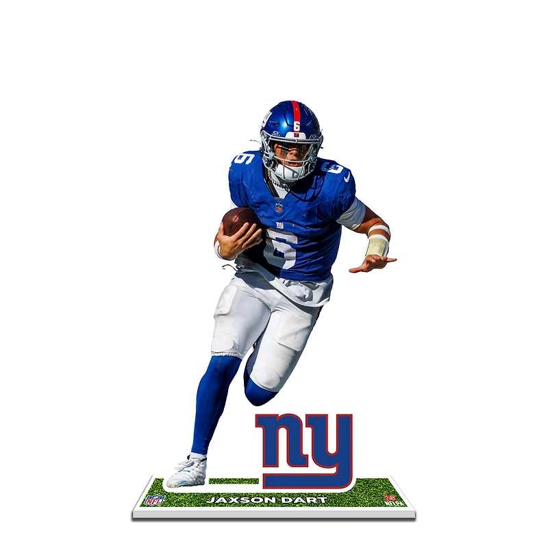 Jaxson Dart New York Giants Player Standee