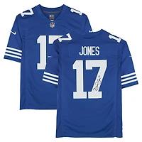 Daniel Jones Indianapolis Colts Autographed Royal Throwback Nike Limited Jersey