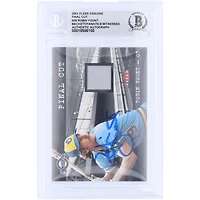 Robin Yount Milwaukee Brewers Autographed 2001 Fleer Final Cut GU Relic #FC-RY Beckett Fanatics Witnessed Authenticated Card