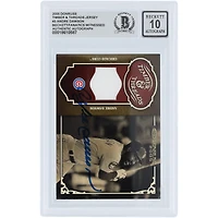 Andre Dawson Chicago Cubs Autographed 2005 Donruss Timber & Threads GU Relic #TT-3 Beckett Fanatics Witnessed Authenticated 10 Card