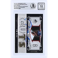 Jim Rice Boston Red Sox Autographed 2007 Upper Deck SP Legendary Cuts Legendary Materials Cuts Relic #LM-JR2 #/125 Beckett Fanatics Witnessed Authenticated 10 Card