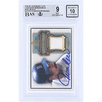 Jim Rice Boston Red Sox Autographed 2009 Upper Deck SP Legendary Cuts Legendary Memorabilia GU Relic #LM-JR2 #/125 Beckett Fanatics Witnessed Authenticated 9/10 Card