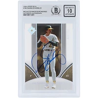 Dennis Eckersley Athletics Autographed 2006 Upper Deck Holo #196 #/799 Beckett Fanatics Witnessed Authenticated 10 Card