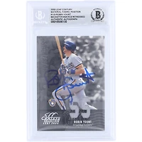Robin Yount Milwaukee Brewers Autographed 2005 Leaf Century GU Relic #119 #/250 Beckett Fanatics Witnessed Authenticated Card