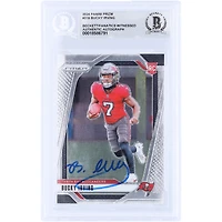 Bucky Irving Tampa Bay Buccaneers Autographed 2024 Panini Prizm #316 Beckett Fanatics Witnessed Authenticated Rookie Card