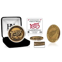 Highland Mint Detroit Red Wings Centennial 39mm Antique Bronze Coin