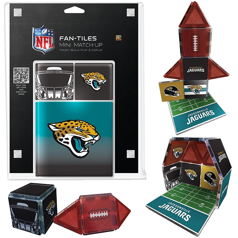 Jacksonville Jaguars 17-Piece Fan Tile Set