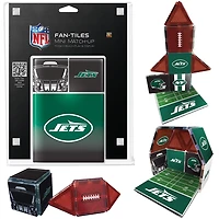 New York Jets 17-Piece Fan Tile Set