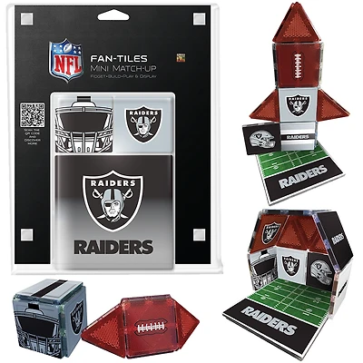 Las Vegas Raiders 17-Piece Fan Tile Set