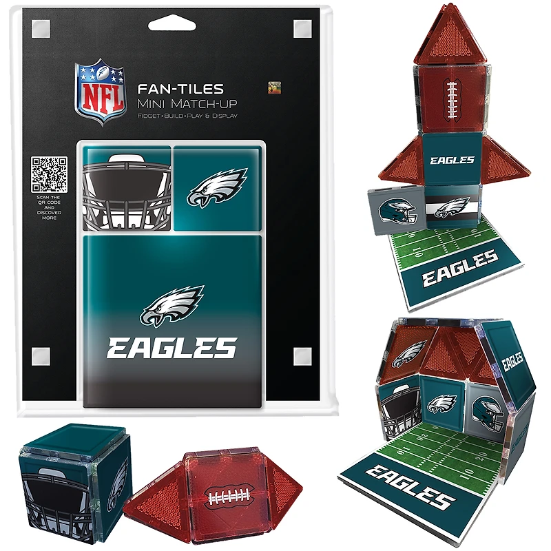 Philadelphia Eagles 17-Piece Fan Tile Set