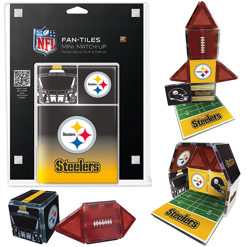 Pittsburgh Steelers 17-Piece Fan Tile Set