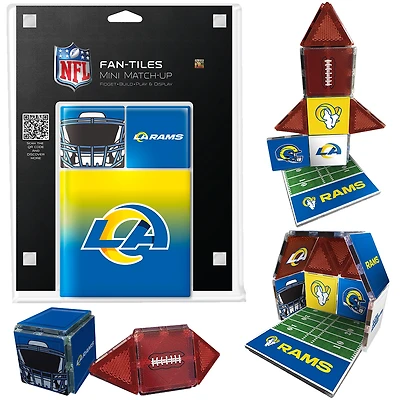Los Angeles Rams 17-Piece Fan Tile Set