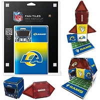 Los Angeles Rams 17-Piece Fan Tile Set