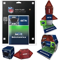 Seattle Seahawks 17-Piece Fan Tile Set