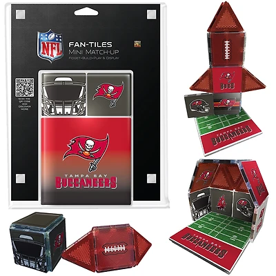 Tampa Bay Buccaneers 17-Piece Fan Tile Set