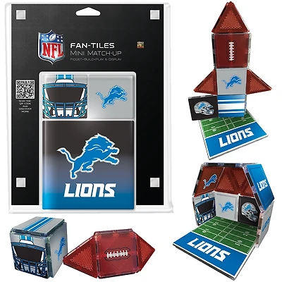 Detroit Lions 17-Piece Fan Tile Set