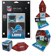 Detroit Lions 17-Piece Fan Tile Set