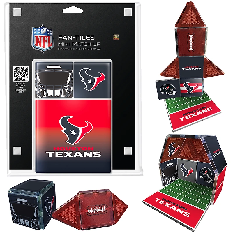 Houston Texans 17-Piece Fan Tile Set