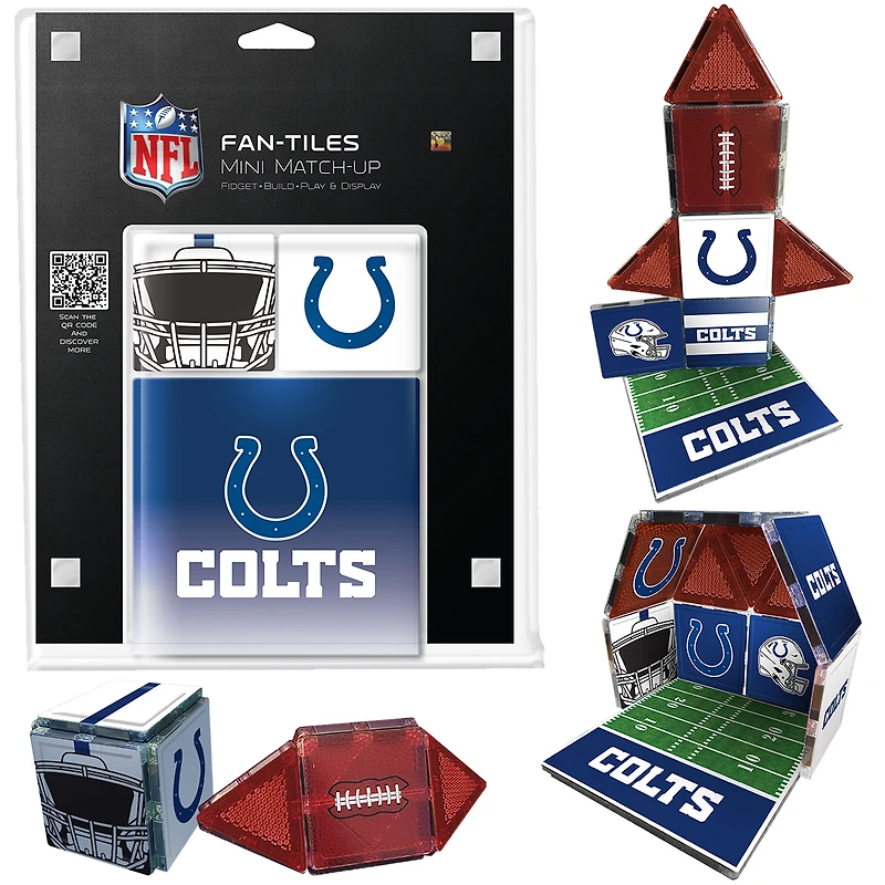 Indianapolis Colts 17-Piece Fan Tile Set