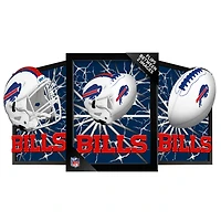 Buffalo Bills 14" x 18" Framed 3D Lenticular Art