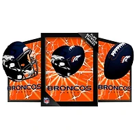 Denver Broncos 14" x 18" Framed 3D Lenticular Art